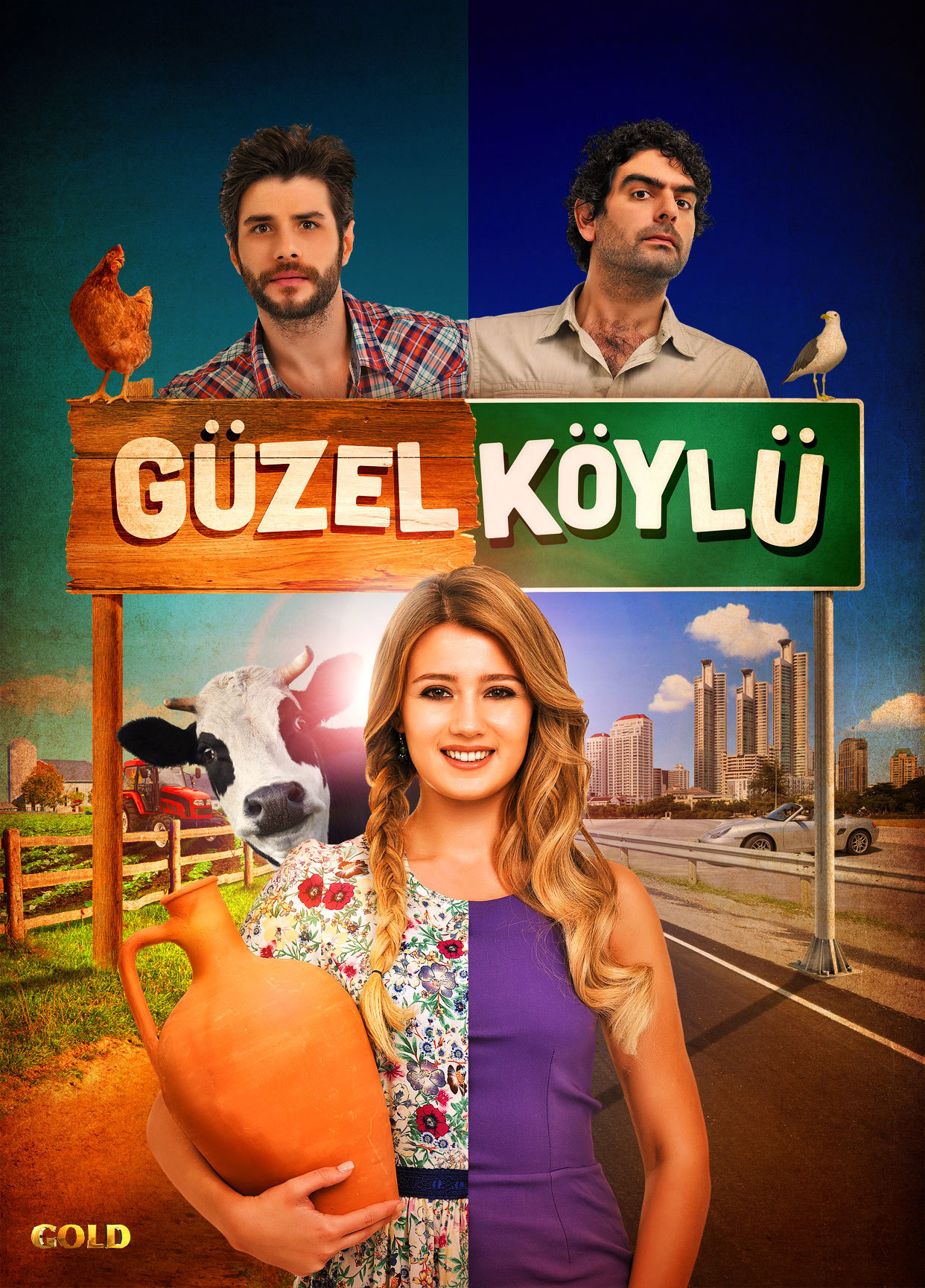 مسلسل القروية الجميلة الحلقة 21